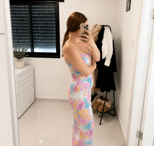 שמלה נדירה להשכרה zara