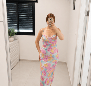 שמלה נדירה להשכרה zara